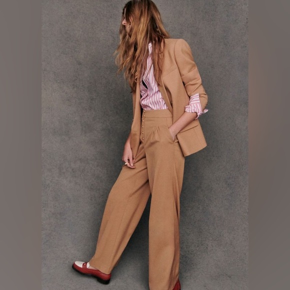 Sezane Christie Jacket in Camel FR 36 / US 4 - Picture 7 of 15